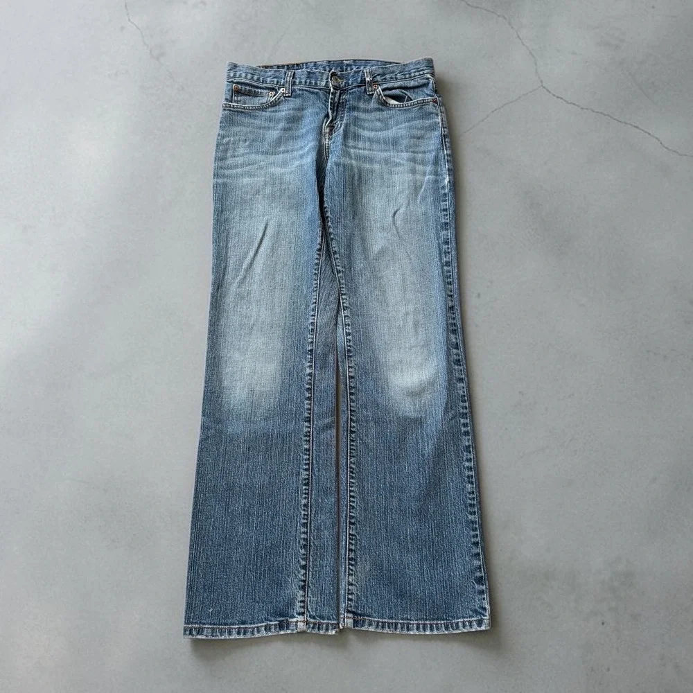 Vintage Lucky Brand Red Label Dungarees Relaxed Fit Denim Mexico Size 31x32
